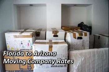 Florida to Arizona Moving Company Rates