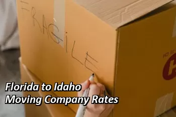 Florida to Idaho Moving Company Rates
