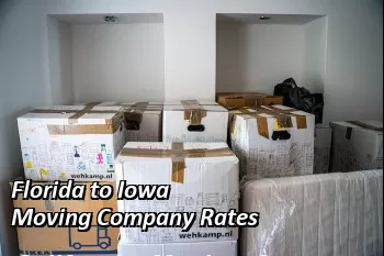 Florida to Iowa Moving Company Rates