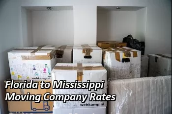 Florida to Mississippi Moving Company Rates